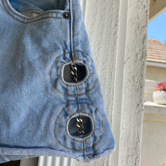 CARMAR shorts from LF with chain detail - Picture 2 of 5